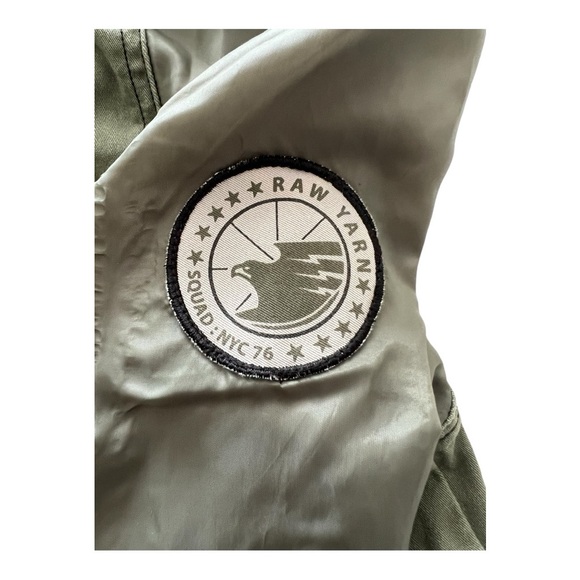 Pre loved Dragon Bomber Jacket | Khaki | Men’s Large Bomber Jacket | Cosplay L - Picture 8 of 10